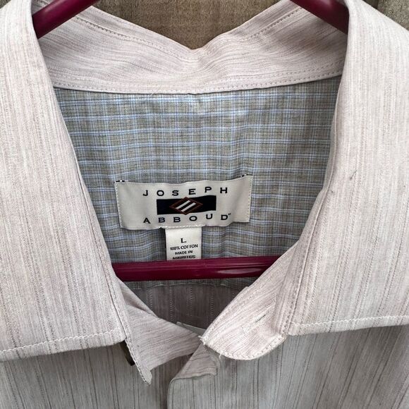 Joseph Abboud men’s button down dress shirt size L - Picture 2 of 9